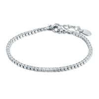 Bracciale Brand Donna Royale in Acciaio Cristallo 14BR012WW-M - 14BR012WW-M